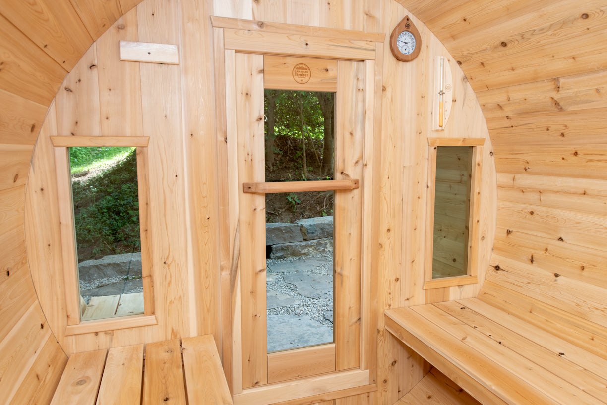 Electric Leisurecraft Tranquility Barrel Sauna