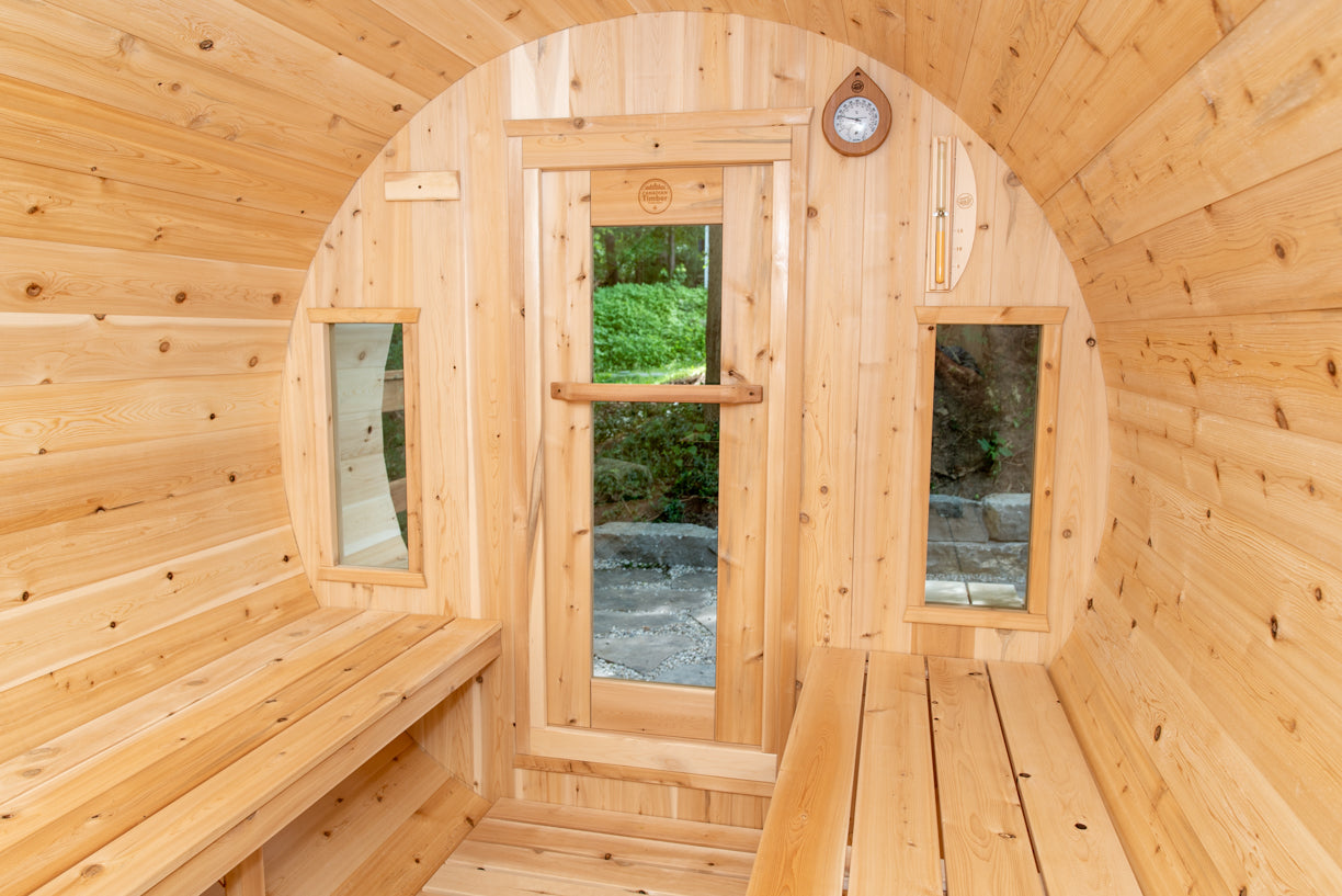 Electric Leisurecraft Tranquility Barrel Sauna