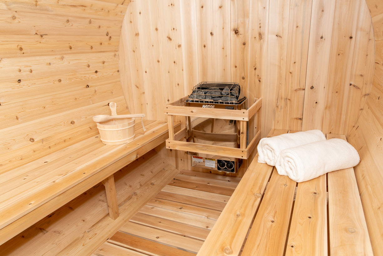 Electric Leisurecraft Tranquility Barrel Sauna