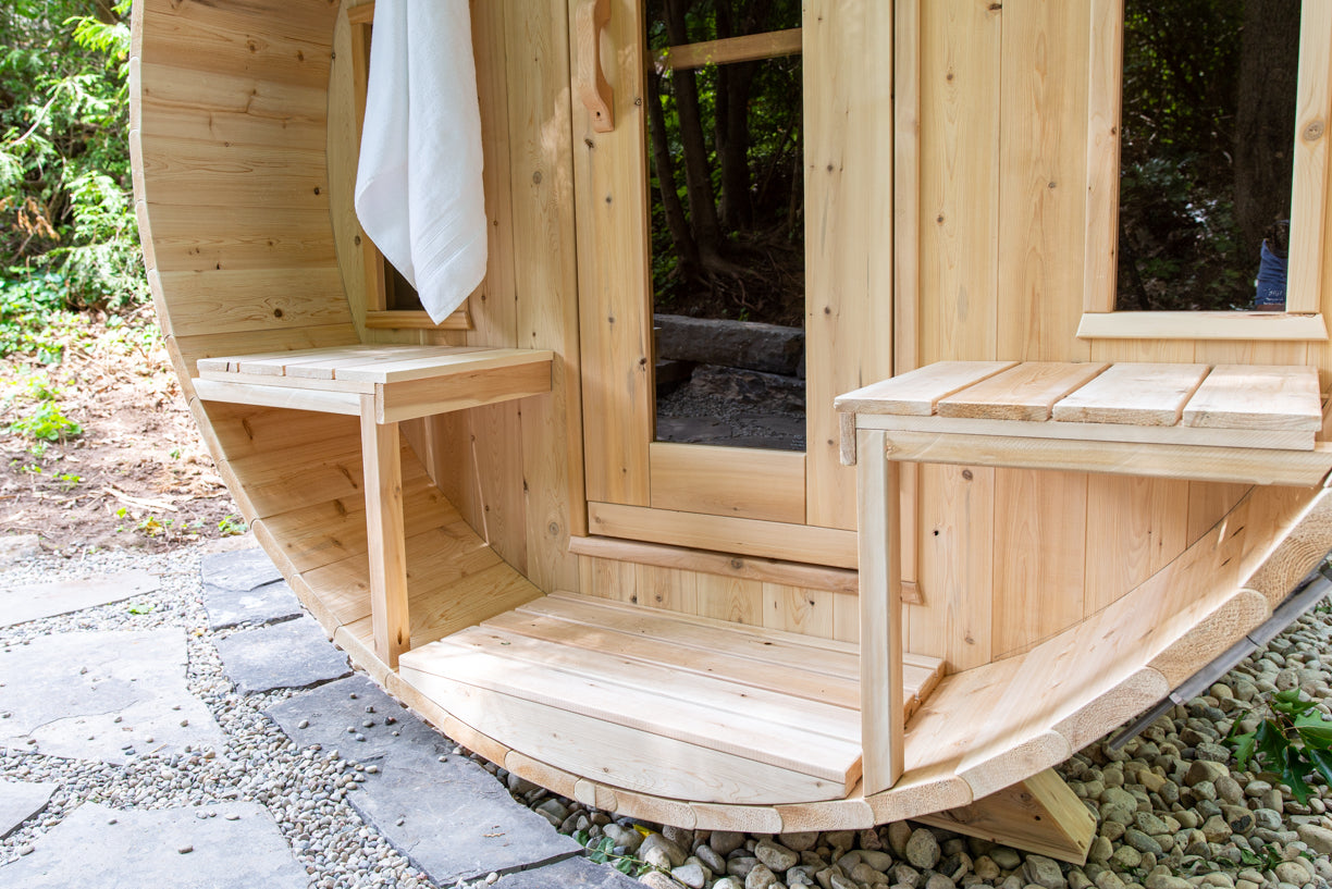 Electric Leisurecraft Tranquility Barrel Sauna