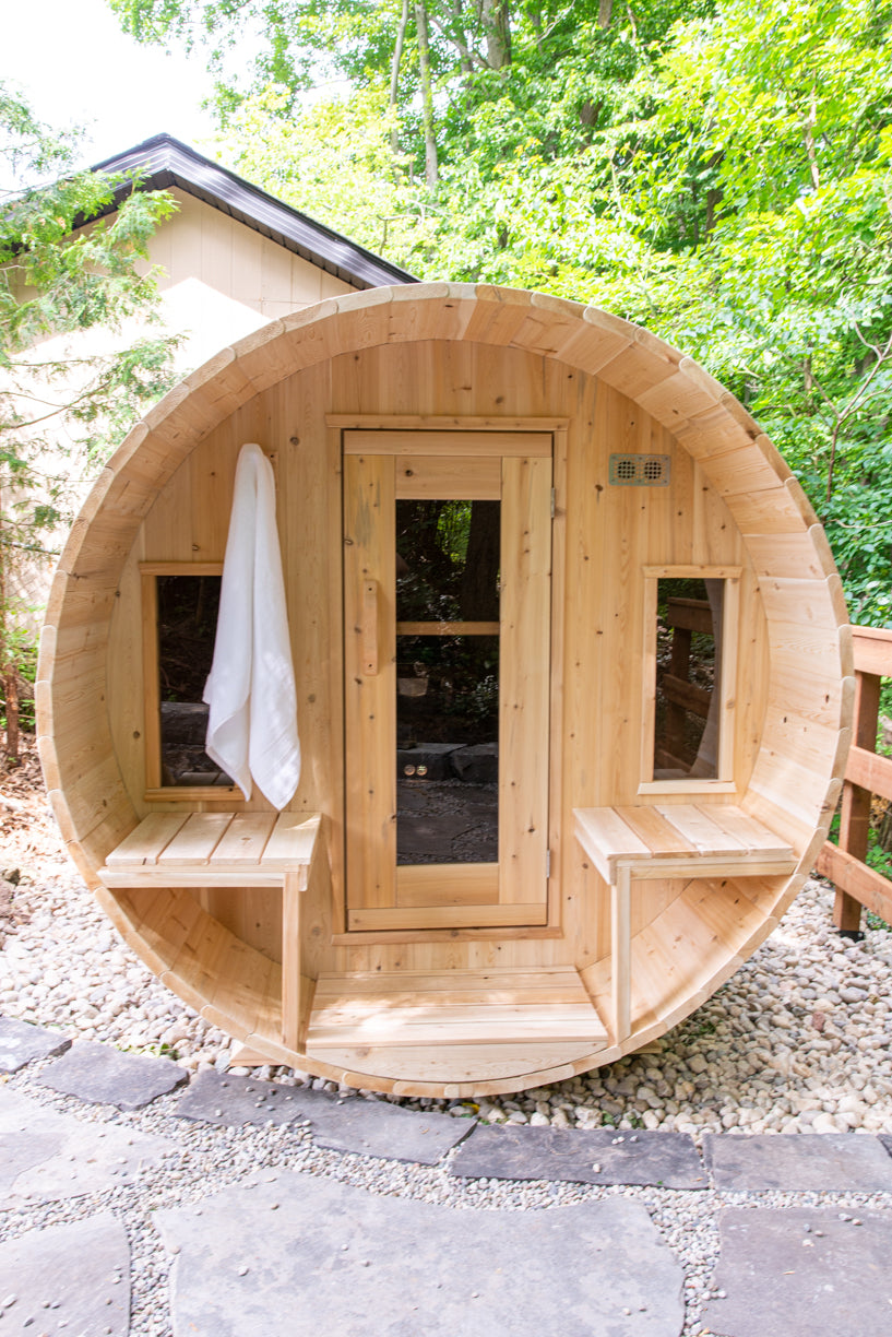 Electric Leisurecraft Tranquility Barrel Sauna
