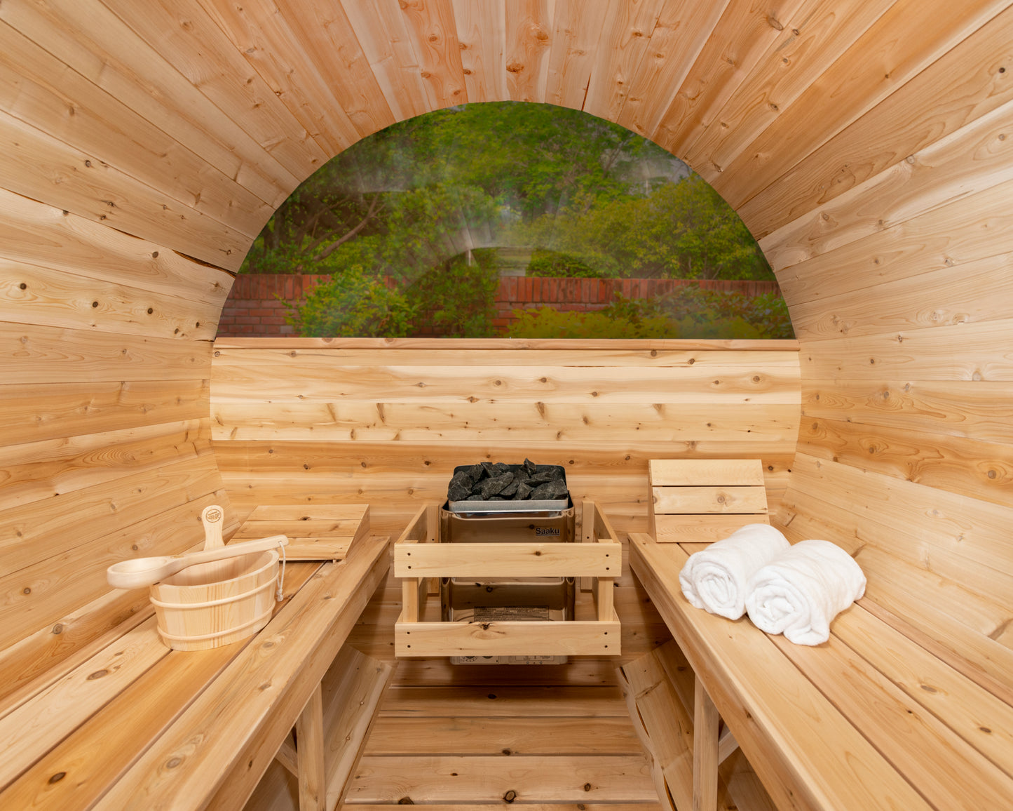 Wood Burning Leisurecraft Serenity MP Barrel Sauna