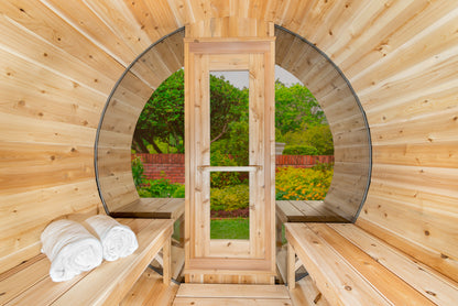 Wood Burning Leisurecraft Serenity MP Barrel Sauna